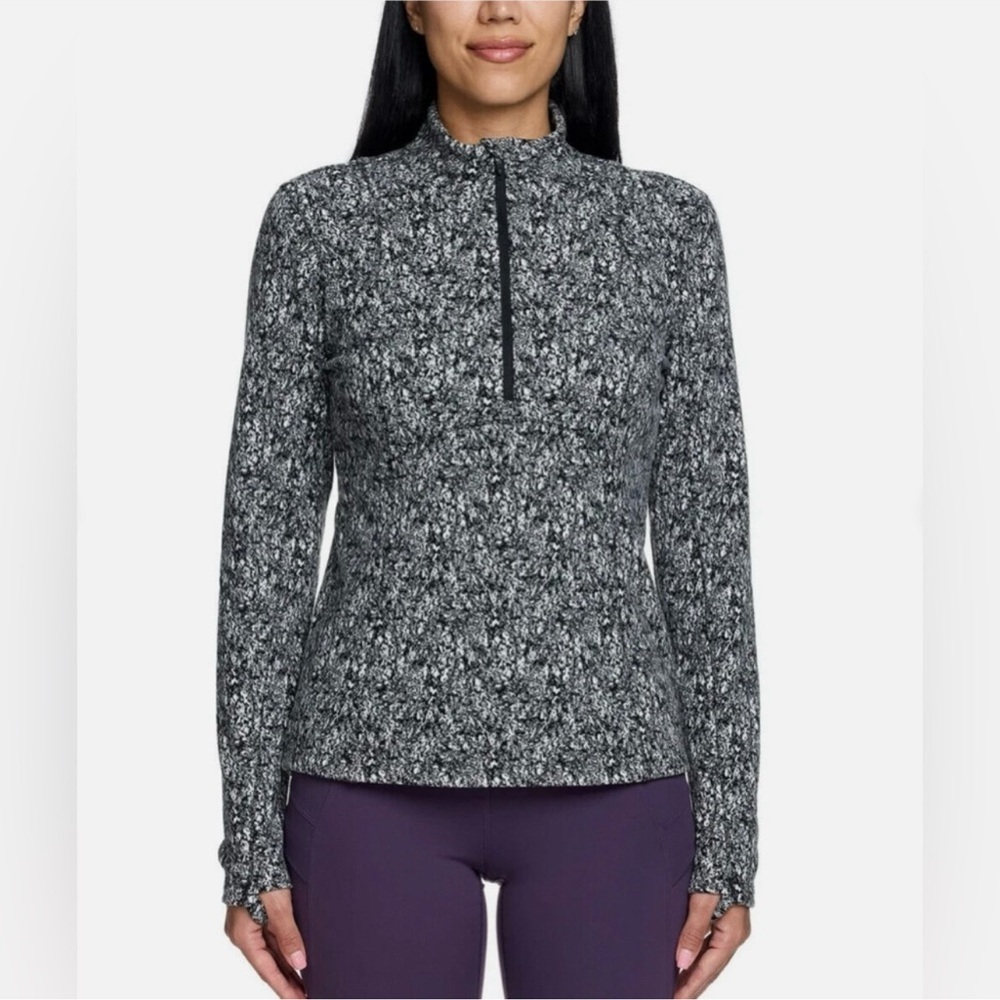 Black half zip fleece from spyder